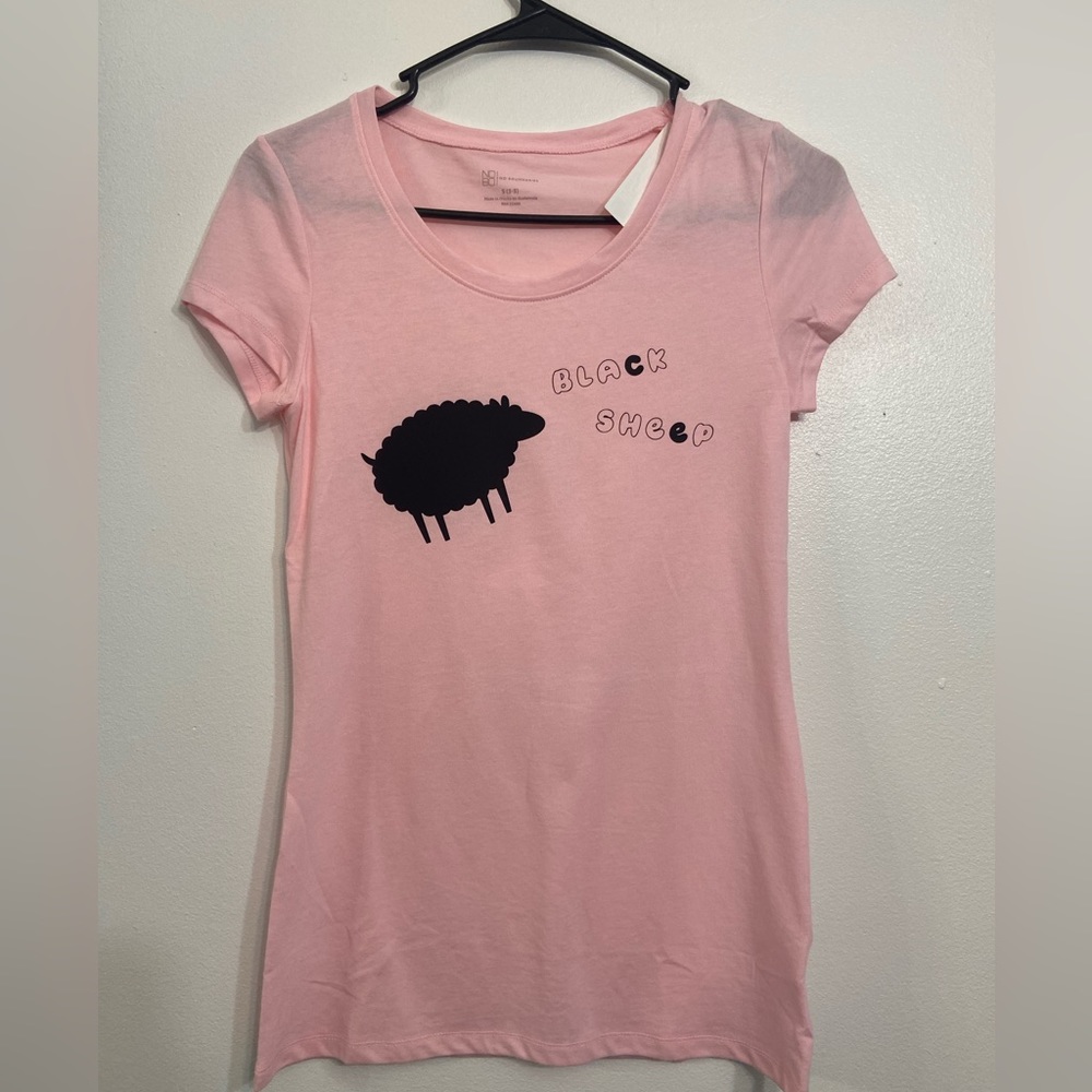 BLACK SHEEP Pink Tee NWT short sleeve t-shirt NEW